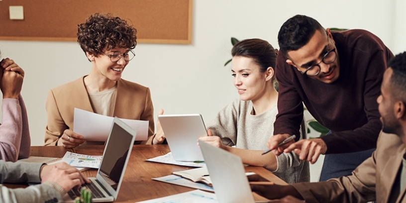 Teachers Collaborating in School Setting – Flagler County Education